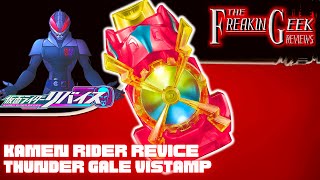 Kamen Rider Revice DX THUNDER GALE VISTAMP EmGos Reviews N Stuff [upl. by Eric]