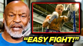 Mike Tyson REACTS To Jake Paul NEW Training Footage [upl. by Aimac]