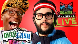 QUIPLASH LIVE W SMOSH GAMES amp STEVE ZARAGOZA [upl. by Haropizt]