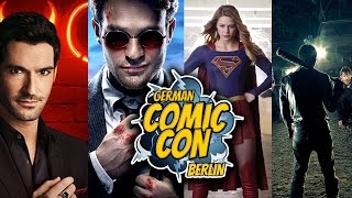 German Comic Con Berlin LivePodcast „Quo vadis Comicserien“  Serienjunkiesde [upl. by Anerat478]