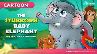 The Stubborn Baby Elephant Bedtime Stories for Kids [upl. by Angelico]