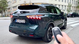 New NISSAN QASHQAI 2025 FACELIFT  EVENING POV test drive 13 DIGT MHEV 158 HP NDesign [upl. by Zalea]