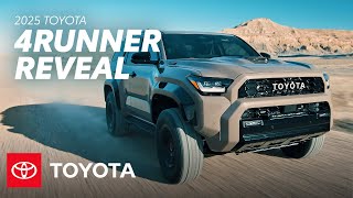 2025 Toyota 4Runner Reveal amp Overview  Toyota [upl. by Dulcie369]