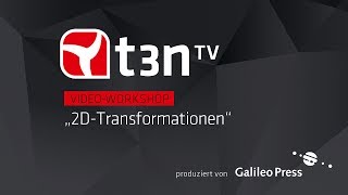 2DTransformationen mit CSS3 t3nVideoWorkshops [upl. by Ahsilrak]