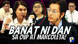 BINIRA ni Dan Fernandez si Marcoleta at VP Sara Duterte sa detalye ng OVP confidential fund [upl. by Aehtna248]