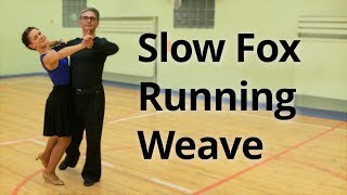 Slow Foxtrot Intermediate Routine with Running Weave from PP [upl. by Evin629]