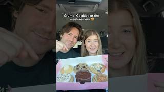 Crumbl Cookies of the week review✨🤍 Oct 1419 pt 1 crumblcookies crumblreview ytshorts shorts [upl. by Renraw]