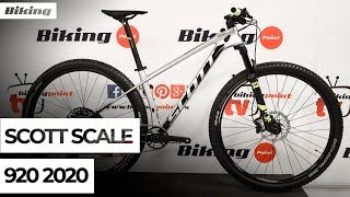 Bicicleta Scott Scale 920 2020  Presentación [upl. by Bowles]