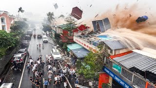 Most Powerful Storm Moments Ever Caught on Camera [upl. by Anattar]