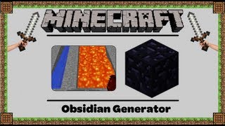 Piston Obsidian Generator  Tutorial [upl. by Mlehliw284]