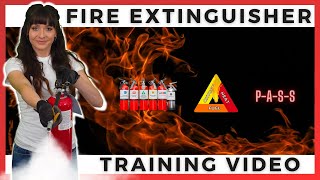 Free Fire Extinguisher Training Video  OSHA  Updated for 2023 [upl. by Damiani]