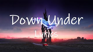 Men At Work  Down Under TikTok Remix Lyrics  i come from a land down under [upl. by Mungam]