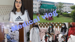 Vlog 8  A Day in a Life of Medical Student in Pakistan 🇵🇰  Amdc Lahore [upl. by Christianna550]