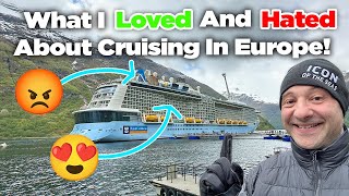 What I loved and hated about my first European cruise [upl. by Airotkciv]