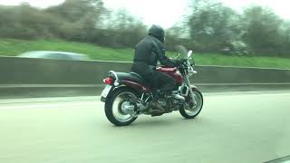 Testfahrt BMW R1100R Richtung Eifel am 23032019 [upl. by Marella856]