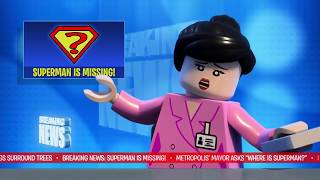 All Cutscenes Movie  LEGO DC Comics Batman Be Leaguered [upl. by Renrut]