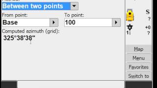 How to Compute a Bisect in Trimble Access [upl. by Llerdnam]