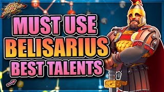 Belisarius Talents and Guide in Rise of Kingdoms Top players use this epic [upl. by Rayburn]