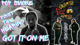 POP SMOKE PAYS HOMAGE TO 50  Pop Smoke Got it on Me Reaction [upl. by Sussi]