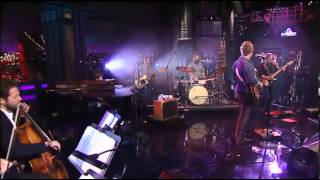 Glen Hansard Live on Letterman 121213 [upl. by Llertnahs]