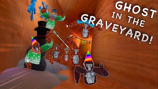 20 Gorilla Tag Players play Minigames Ghost in the Graveyard Hide and Seek [upl. by Ecirpac463]