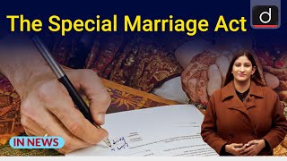 Special Marriage Act 1954 Section 4  Section 514  Section 24 and 25  LEGAL REALM  IN HINDI [upl. by Eiramasil]