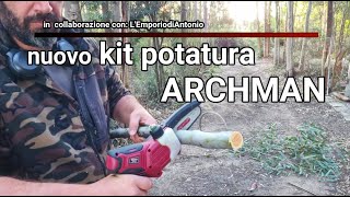 KIT POTATURA a batteria ARCHMAN [upl. by Grosberg]