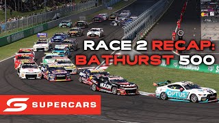 Race 2 Recap  Thrifty Bathurst 500  2024 Repco Supercars Championship [upl. by Arraik985]