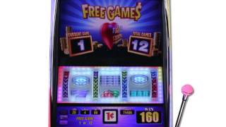 I Heart Triple Diamond™ Free Games Spinning Reel Slots by IGT  Game play video [upl. by Epifano]