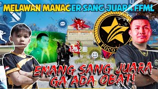 NYOBAIN BY ONE SAMA MANAGER SANG JUARA FFIM  FFML POCO STAR DANDY ALUMNI EVOS IMMORTAL [upl. by Aramad]