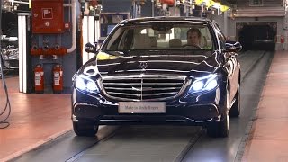 Production start of the new EClass in Sindelfingen  MercedesBenz original [upl. by Nicki]