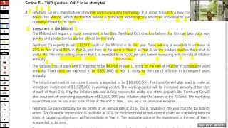 TSA  ACCA  Topic AFM Past Exam Question with Exam Technique AFM SEP2023 Attempt Sir Hussain Qazi [upl. by Friedly947]