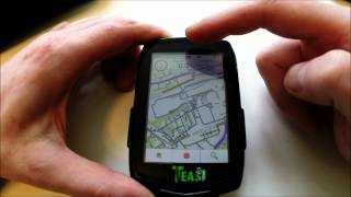 Teasi One Fahrrad Routenplaner Navi Quickcheck Deutsch [upl. by Sarajane]