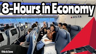 Basic Economy on Delta Airlines JFK to AMS in A330900neo Experience [upl. by Jerad]