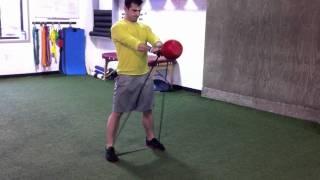 Kettlebell swing with band resistance [upl. by Leyla]