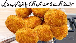 صرف 2 آلو کے ساتھ ایک بہت ہی مزے دار لذیذ افطاری بنائیں I Sirf 2 Aloo se New Snacks Recipes Nuggets [upl. by Lorenzana864]