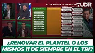 ¿Habrá RENOVACIÓN en el Tri ⚽️🇲🇽 Jimmy Lozano tiene un DILEMA de cara a COPA AMÉRICA  TUDN [upl. by Joella]