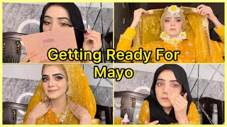 Getting Ready For Mayo Or Ubtan  Bride To be  Dietitian Aqsa  Part 1 [upl. by Severin]