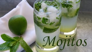 Como Hacer Mojitos  Receta Coctel  The Frugal Chef [upl. by Huang930]