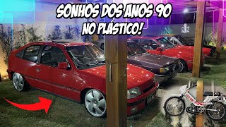 KADETT GSI NO PLÁSTICO  CORCEL GT TURBO  ESCORT  GOL GTI NA GARAGEM DOS SONHOS ANOS 90 7008FILMS [upl. by Ailecec218]