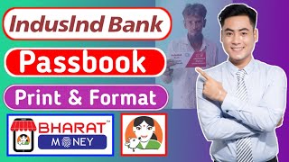 Indusind bank passbook print  indusind bank csp passbook  Rdsp csp new account opening passbook [upl. by Atinrev]