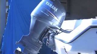 How to check the oil in a Yamaha four stroke outboard [upl. by Maybelle]