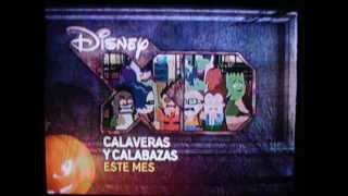 Promo quotCalaveras y Calabazasquot Octubre 2012 en Disney XD [upl. by Calvinna]