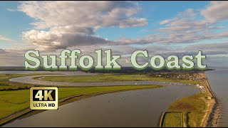 Suffolk Coast  UK Aerial Cinematic 4K [upl. by Danny640]