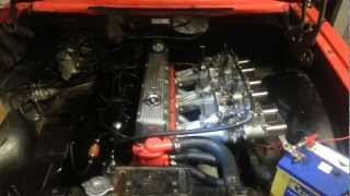 LH SLR3300 Holden Torana  First Start after rebuild [upl. by Imaon]