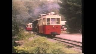 SNCV Namur  Tram des Grottes de HansurLesse  19301995 Tram Vicinal version courte [upl. by Ahsillek]