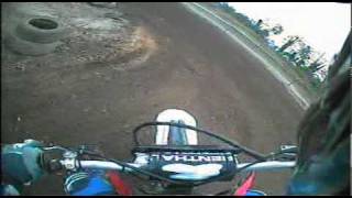 Helmet Cam Husqvarna 125 at Besthorpe [upl. by Alset]