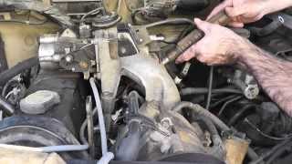 How To Replace Spark Plugs And Wires  4 Cylinder Ford Ranger [upl. by Aillimat495]