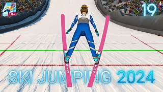 Ski Jumping 2024  Walka o koszulkę lidera 19 Sezon 2 [upl. by Ttennaej]