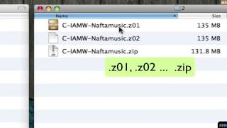 รวมไฟล์ z01 z02zip ฟรีบน MacMR [upl. by Notsew]